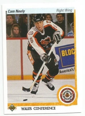 CAM NEELY 1990-91 UPPER DECK ALL-STAR CARD NM-MT+/NM-MT CONDITION - Image 1 of 2