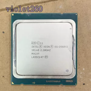 Intel Xeon E5-2660 V2 LGA2011 Server CPU Processor 2.2GHz 10C 20T 25M SR1AB - Picture 1 of 1