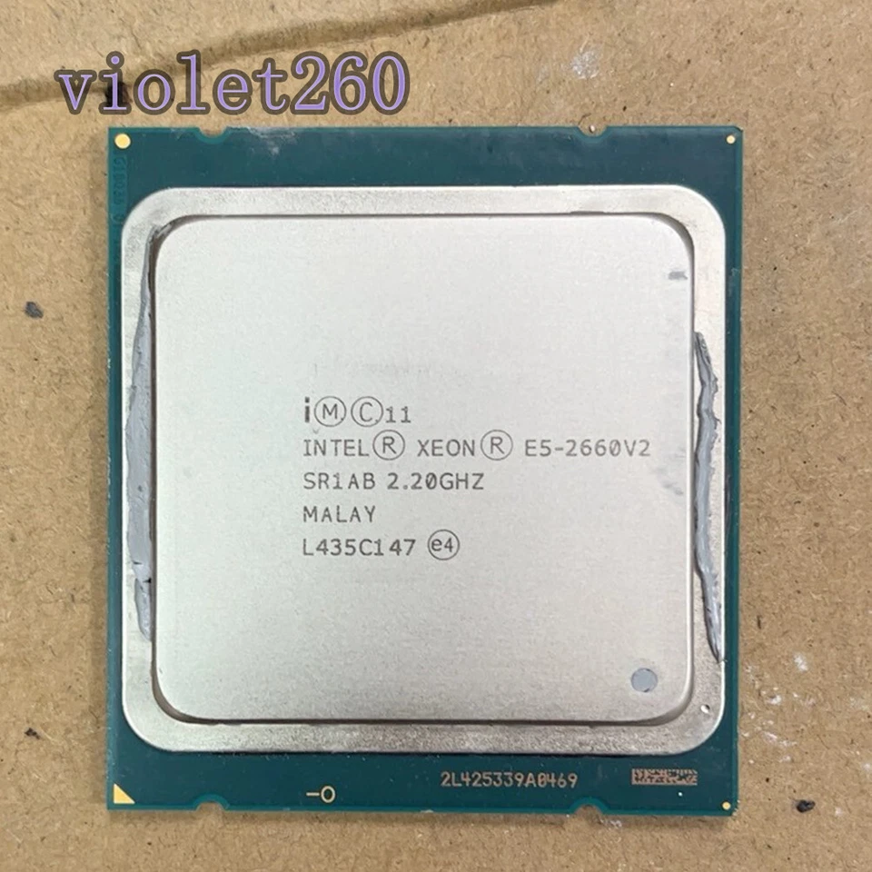 Intel Xeon E5-2660 V2  LGA2011 Server CPU Processor 2.2GHz 10C 20T 25M SR1AB - Image 1 of 1