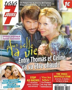 TELE 7 JOURS n°2751 16/02/2013  Plus belle la vie-R.Hampton_Nouvelle Star_Zlatan - Imagen 1 de 1