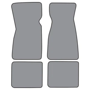 Floor Mats for 1971-1973 Chevrolet Vega (GM262F FM18R) Loop 4Pc - Picture 1 of 30