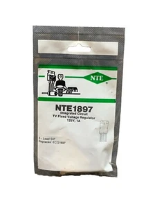 NTE1897 IC TV Fixed Voltage Regulator 125v 1a SIP5 ECG1897 - Picture 1 of 1
