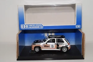 A66 1:18 UNIVERSAL HOBBIES 4532 RENAULT 5 TURBO DIAC TOUR DE CORSE 1984 MIB RARE - Picture 1 of 19