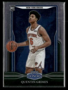 2021-22 Panini Chronicles #695 Quentin Grimes New York Knicks - Picture 1 of 2