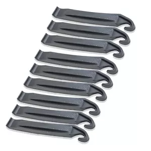Black Set of Nine (9) Pics Tool Bicycle Tire / Tube Installation Levers - Picture 1 of 2