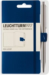 Pen Loop - Leuchtturm 1917 - Elastic Pen Through Gadget - Blue - New! - Picture 1 of 3