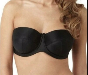 Panache Evie Strapless Bra 5320 Underwired Lingerie Moulded Padded UK/US 34FF - Picture 1 of 9