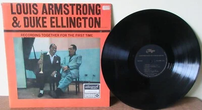 Louis Armstrong & Duke Ellington- UK 1966 - Allegro Records – ALL R 800 - LP - Image 1 of 4