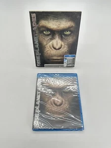 Rise of the Planet of the Apes (Blu-ray/DVD, 2011, 2-Disc Set) New W/ Slipcover - Picture 1 of 3