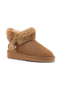 ALVIERO MARTINI 1° CLASSE Stivaletto Pelo ESKIMO Natural Beige Z0651-417H BOOT - Foto 1 di 4