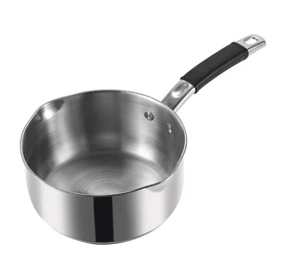 ROYAL CUISINE Stainless Steel Milk Pan Saucepan Boiling Pan Pot Kitchen Tea Pot Milk Warming