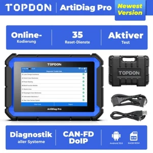 2025 Topdon Artidiag PRO KFZ OBD2 Diagnosegerät Scanner Active Test 35+Functions - Bild 1 von 22