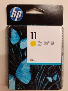 HP 11 Ink Cartridge giallo, codice prodotto C4838A - Cartuccia originale - Foto 1 di 5
