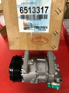 GPD 6513317 A/C COMPRESSOR WITH CLUTCH - Picture 1 of 8