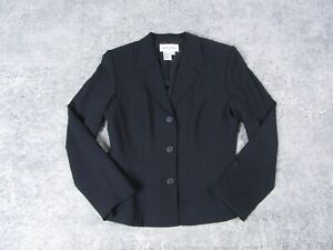 Bloomingdale's Blazer Women 6P Petites Sport Coat Long Sleeve Business Jacket*