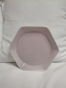 IKEA Hexagon Plate Formidable Lunch Salad Ballet Pink 9.5 inch (Qty 6) - Picture 1 of 4