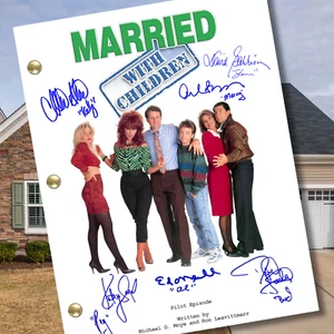 Verheiratet mit Kindern signed Autogramm Pilot Skript Reprint TV Show Memorabilia - Bild 1 von 8