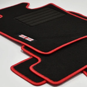 Mattenprofis Velours Fußmatten Edition für BMW Mini Clubman R55 Bj.2006-2014 rot - Picture 1 of 7