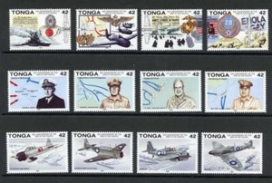 Tonga SG1165/76 12er Set U/M Cat 35 Pfund - Bild 1 von 1