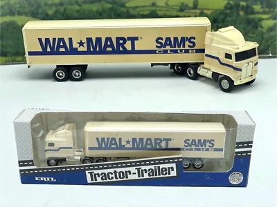 Remolque semirremolque Sam's Club 1993 diecast Kenworth ERTL WAL-MART escala 1/64 Foto 1 de 4