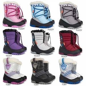 DEMAR Kinder Winterstiefel Winterschuhe Schneestiefel Snowboots WOLLE gefüttert - Bild 1 von 8