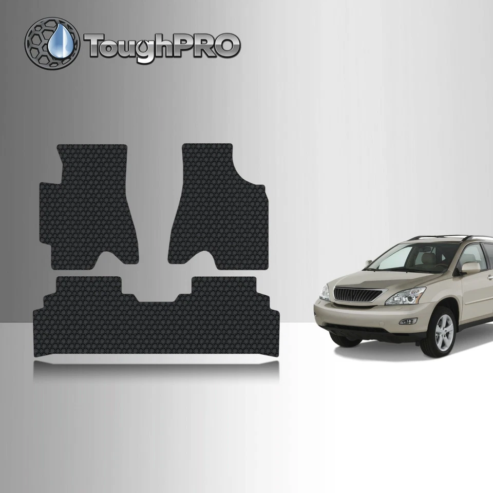 ToughPRO Floor Mats Black For Lexus RX300 All Weather Custom Fit 1999-2003 - Image 1 of 4