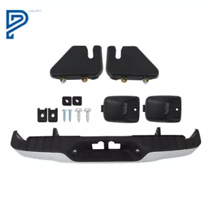 Complete Rear Bumper Chrome Steel For Toyota Tundra 2007 2008-12 2013 W/Hardware - Picture 1 of 17