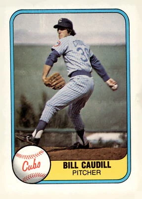 1981 Fleer #306 Bill Caudill - Image 1 of 2