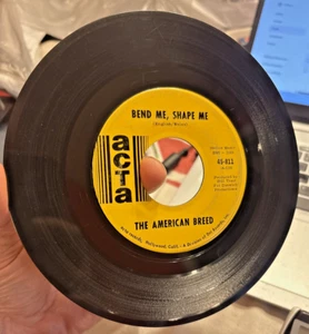 1967 THE AMERICAN BREED 45 VINYL ACTA BEND ME SHAPE ME / MINDROCKER 45-811 - Picture 1 of 4