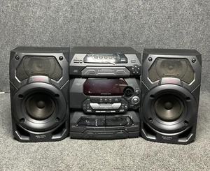 Panasonic SA-AK17 5 CD Changer Stereo Receiver Dual Cassette Deck W/O Remote - Picture 1 of 13