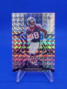 🔵 2022 Panini Mosaic JOHN METCHIE III Silver Mosaic Prizm RC #317 Texans Rookie - Picture 1 of 2