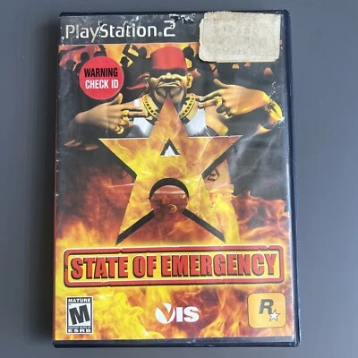 State of Emergency (Sony PlayStation 2, 2003) PS2 CIB Completo Con Manual Foto 1 de 4
