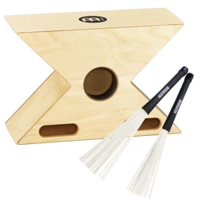 Cajón híbrido Meinl con sonido bongo + cepillo de cajón keepdrum - Imagen 1 de 5