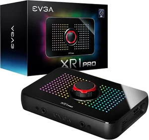 EVGA XR1 Pro Capture Card, 1440p/4K HDR Capture/Pass Through, Certified for OBS, - Photo 1/11