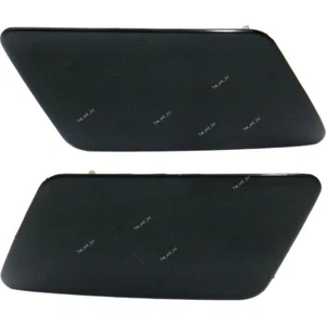 Pair Front Left+Right Side Headlight Washer Cover Fit For 2017-19 Jaguar F-Pace - Imagen 1 de 7