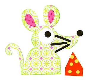 New, Retired Sizzix Bigz Mouse & Cheese die #657693 Retail $22.99 Dena Designs - Picture 1 of 3