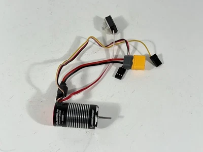 HAS ISSUES Used Hobbywing QuicRun Fusion Mini16 3000KV 370 Spec 2in1 FOC System - Image 1 of 4