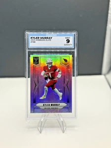 2025 Donruss Elite Kyler Murray Holo #100 Arizona Cardinals Graded Mint 9 - Picture 1 of 3