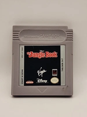Disney's The Jungle Book (Nintendo Game Boy, 1994) probado funciona solo carrito Foto 1 de 3