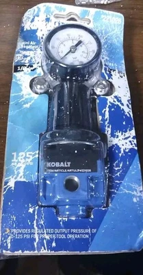 MINI REGULADOR DE AIRE COBALTO 1/4" 200MAX PSI MODELO 221026 Foto 1 de 4