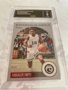 Jonathan Kuminga Warriors 2021 Chronicles Draft Picks Hoops Retro RC 55 Graded 9 - Bild 1 von 2