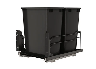 Rev-A-Estante Doble Extraíble Cocina Basura 35 qt. Soft-Close 53WC-1835SCDM-218 Foto 1 de 4