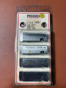 Ridgid 48605 1/4" -20 UNC High Speed 500B Bolt Dies Right Hand JF - Picture 1 of 3