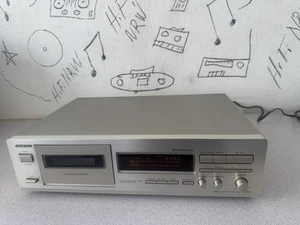 Onkyo TA-6211 Kassettendeck Tapedeck.Silber. - Bild 1 von 9