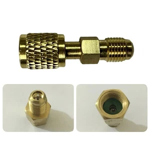 R454B/R32 Tanks HVAC R32 Reverse Thread 1/4” Female, 1/4” Male Adapter For A2L - Picture 1 of 9