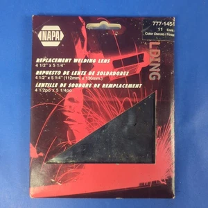 Casco per saldatura lente paralume fisso #11 scuro 4,5x5,25 pollici NOS - Foto 1 di 2