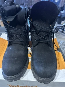 Botas impermeables Timberland Premium 6 pulgadas para hombre talla 10 cuero nobuck negro - Imagen 1 de 6