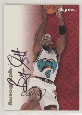 1996-97 Skybox Premium Autographics Black Ink Byron Scott Auto - Image 1 of 2