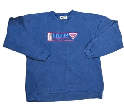 Vintage Guess Sport USA Sweatshirt Embroidered Crewneck Size XL (24.5"x 29.5") - Image 1 of 4