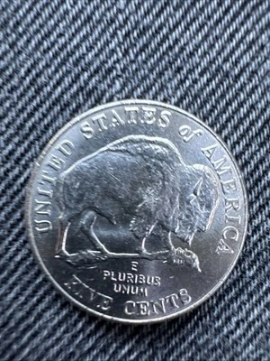 Rare 2005 P buffalo nickel. Unique Collectors item. - Image 1 of 2